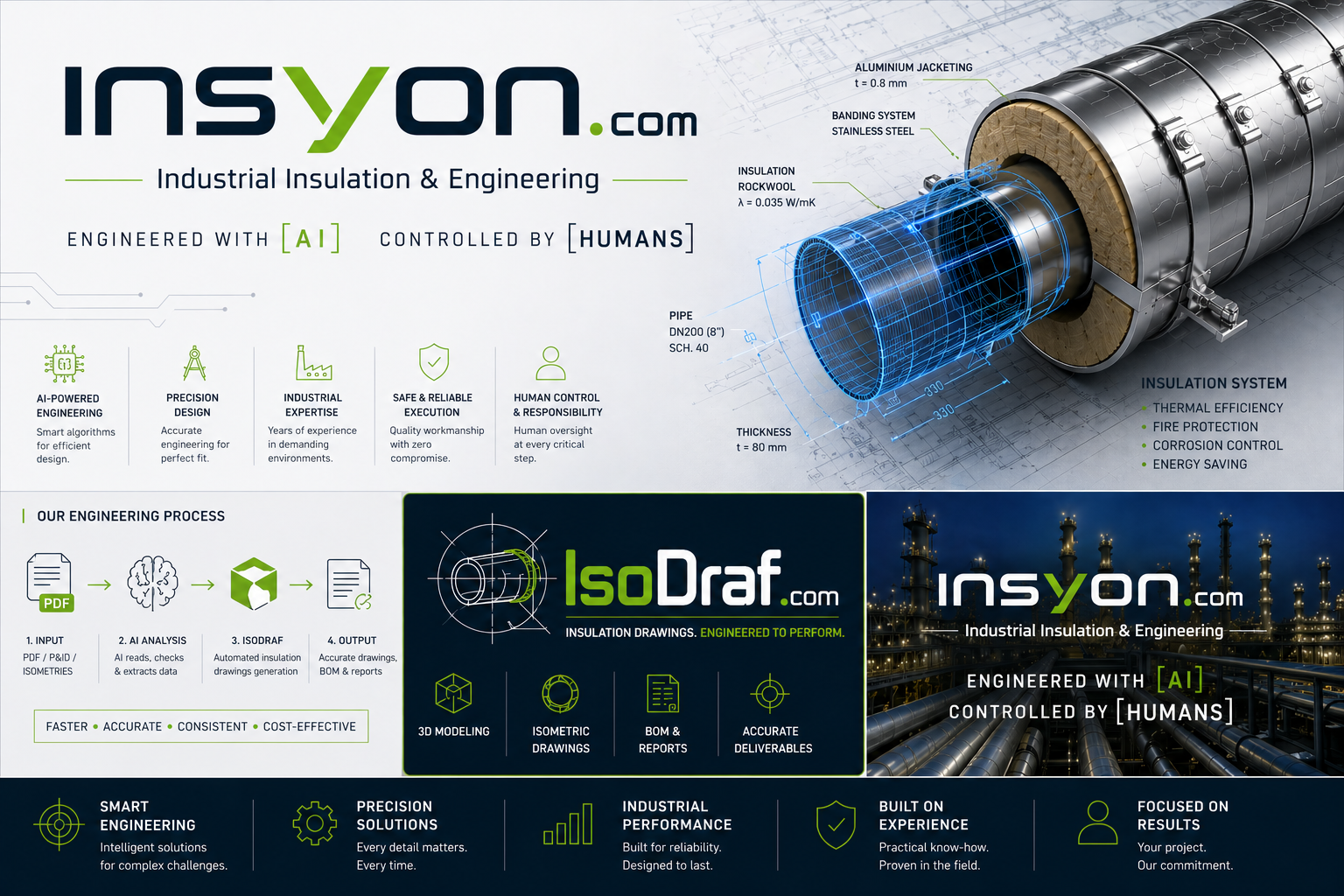 INSYON.com Industrial Insulation & Engineering portfolio banner